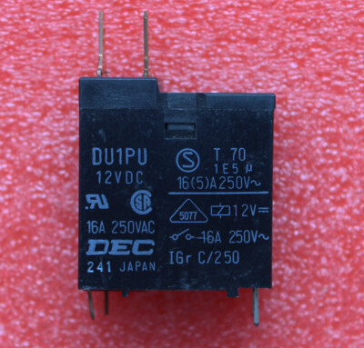 1pcs DU1PU 12VDC Relay 