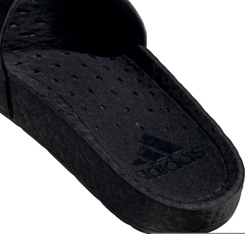 Pre-owned Adidas Originals Adidas Adilette Ultra Boost Slide Sandal Triple Black Eh2256 Men's 12 ?sold Out