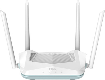 Wifi 6 Router, AX1500 Ai Series 802.11AX Smart Home Wireless Internet Gigabit Du