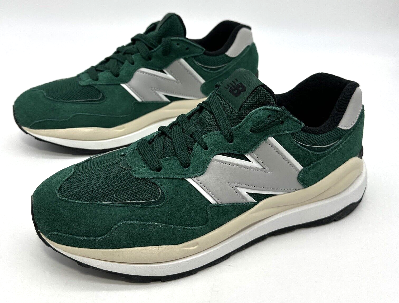 New Balance 57/40 Mens Size 11.5 D Green Rain Cloud Suede
