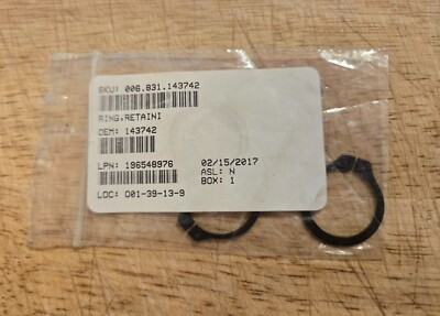 Proform elliptical axle snap rings