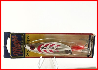 Mepps Syclops #3 Silver and Pink - 1 oz - 3 1/2'' - Walleye, Pike, Trout - other