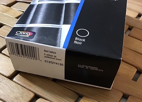 Epson 273XL Black Ink Cartridge T273XL020 (2x More Prints) Free Shipping!