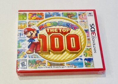 Mario Party The Top 100 Nintendo 3DS 2017 BRAND NEW FACTORY SEALED - Ships Fast