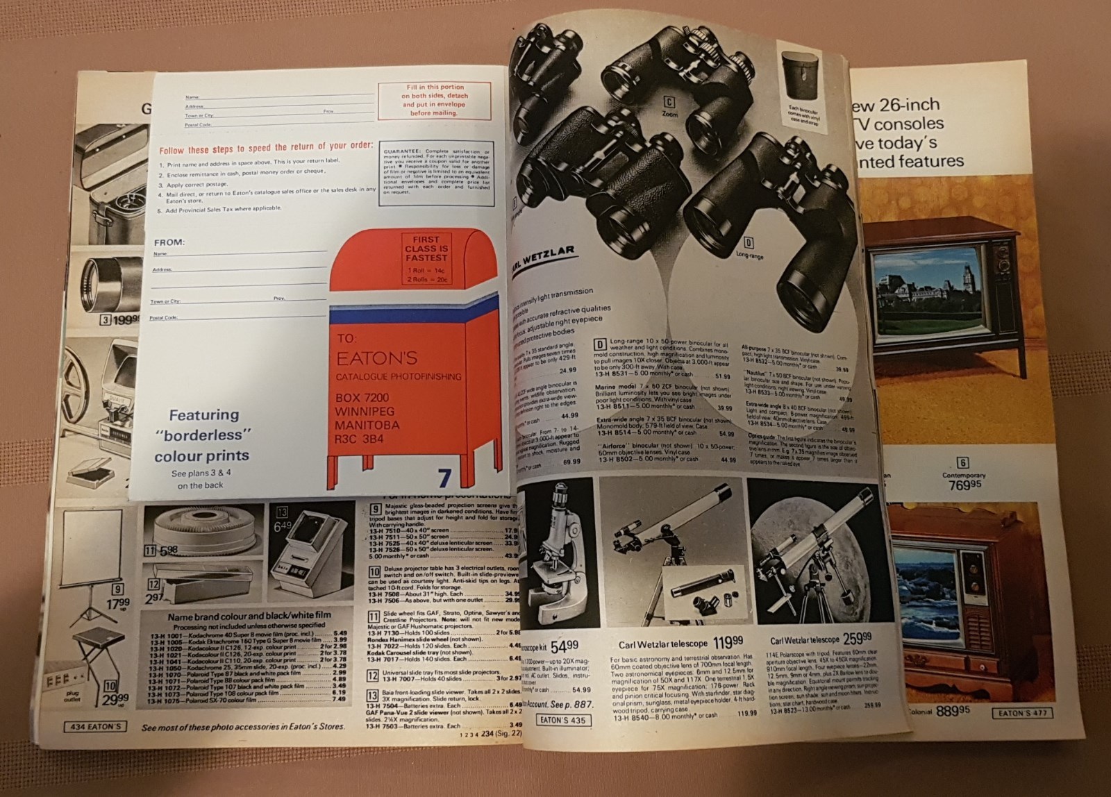 Vintage EATON’S Fall & Winter Catalog 1975