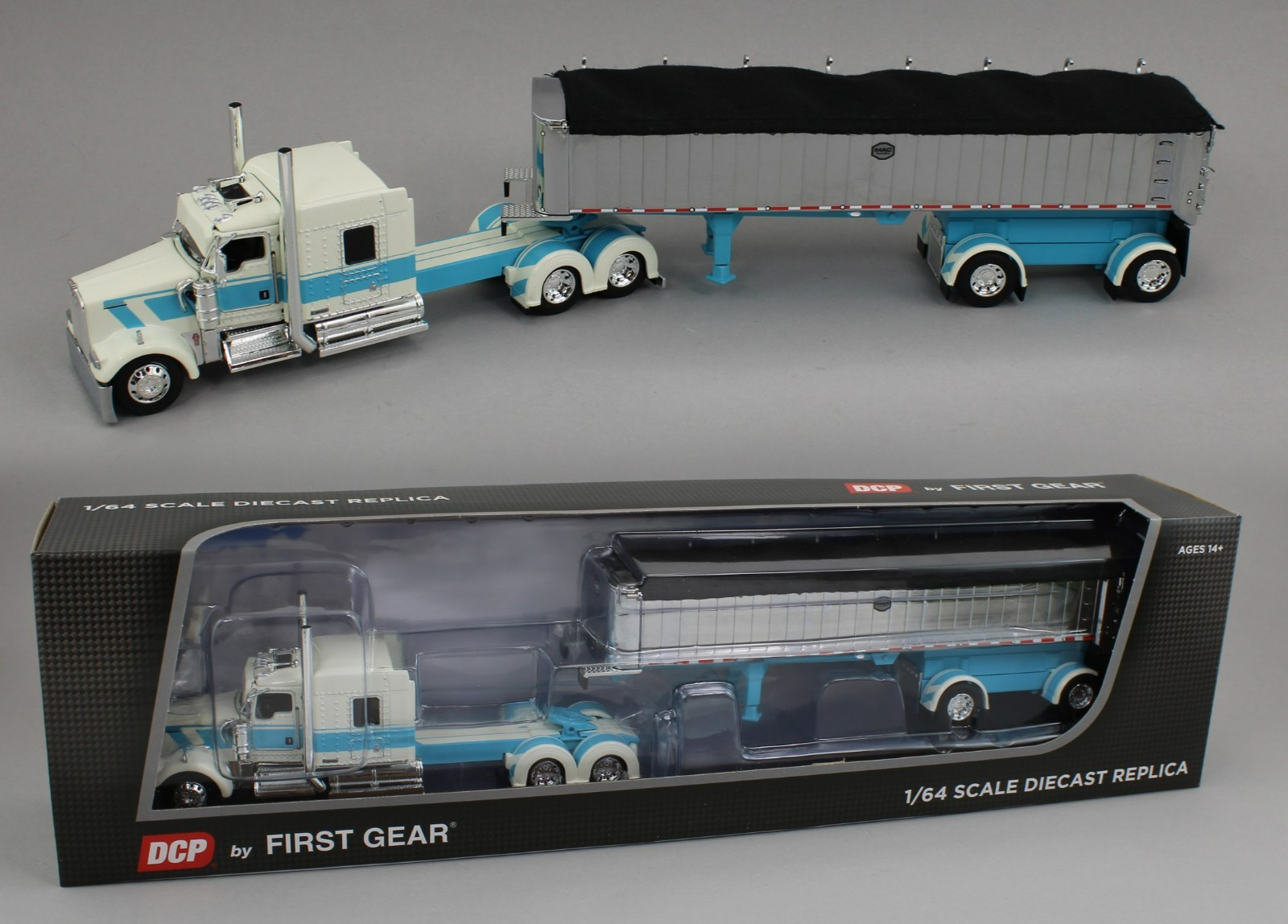 DCP ダイキャストプロモーション 1/64 KENWORTH W900L DCP 1:64 *BLUE* Kenworth W900L 86