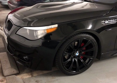 US - Design - Folie für Scheinwerfer Blinker BMW 5er E60 E61 sidemarker tuning