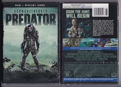 Predator DVD 1987 Arnold Schwarzenegger Carl Weathers BRAND NEW SEALED