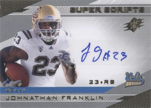 2013 SPx Johnathan Franklin #SS-JF