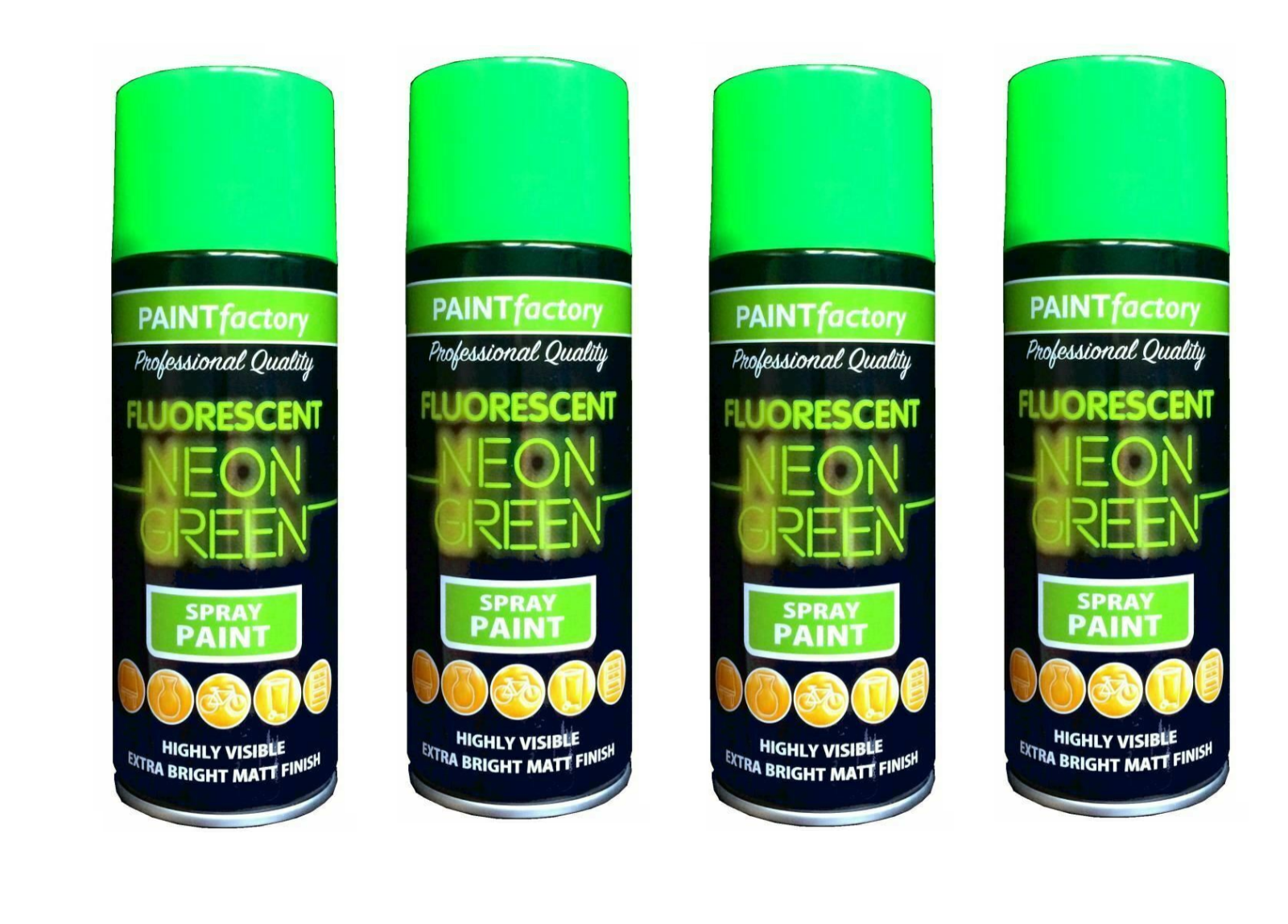 Neon green spray paint deals