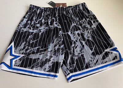 MITCHELL & NESS NBA TEAM MARBLE SWINGMAN SHORTS ORLANDO MAGIC 1994 Men s Sz 3XL