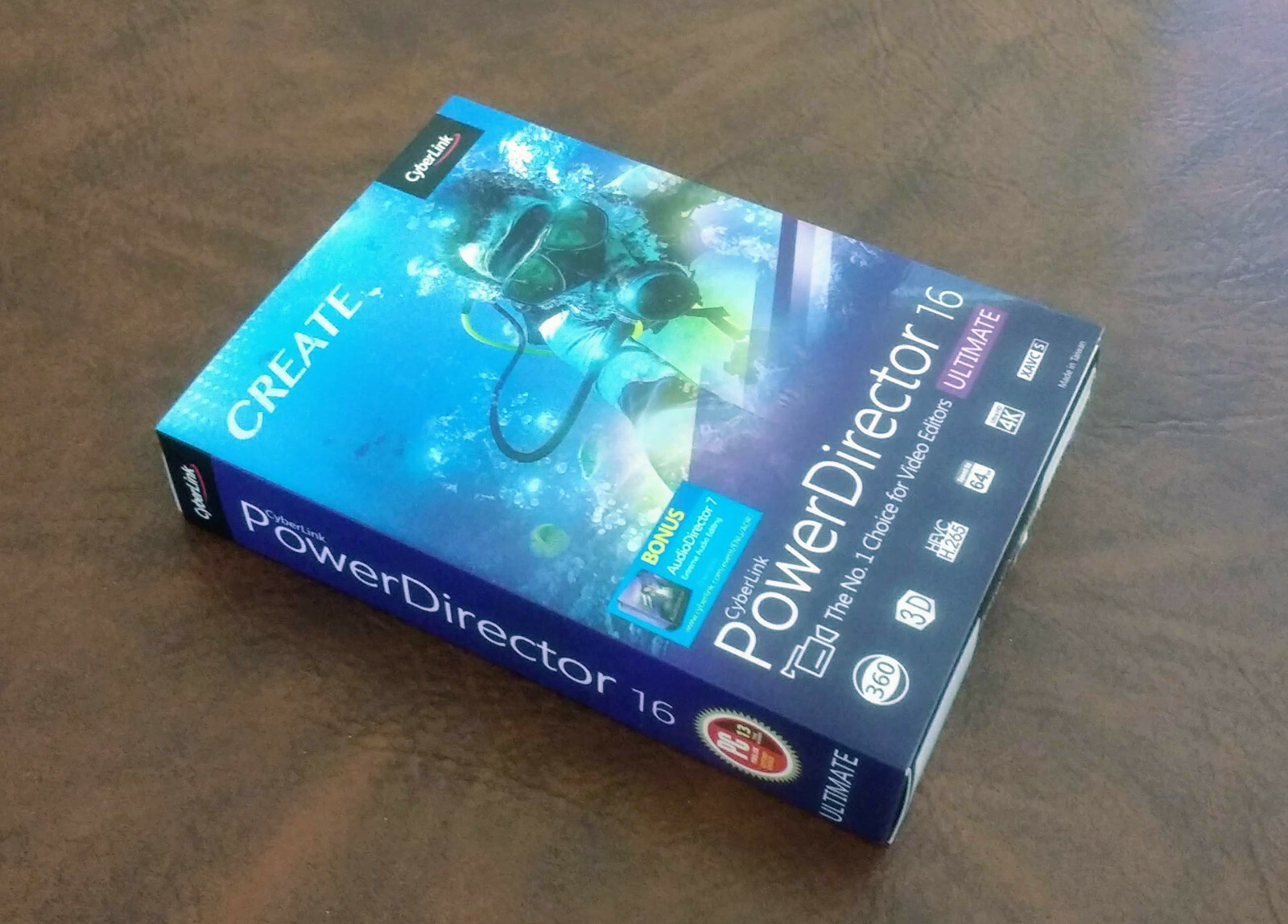 CyberLink PowerDirector 16 Ultimate w/ Bonus AudioDirector 7