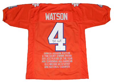 Deshaun watson cheap clemson jersey