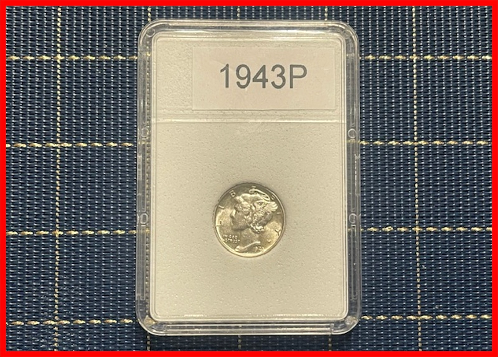洋楽 Dime P 1984-P 10c Dime Rpm P/P Full Torch Almost Full Bands Struck