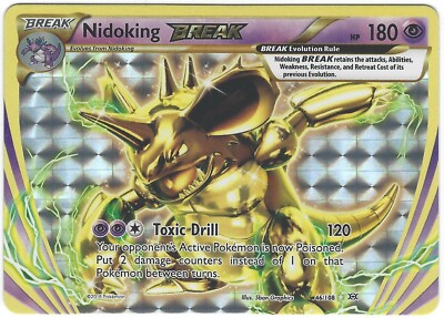 POKEMON XY Evolutions NM Near Mint RARE Holo #46/108 POKEMON XY Evolutions NM Near Mint RARE Holo #46/108