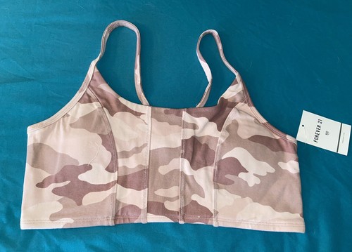 forever 21 camo crop top