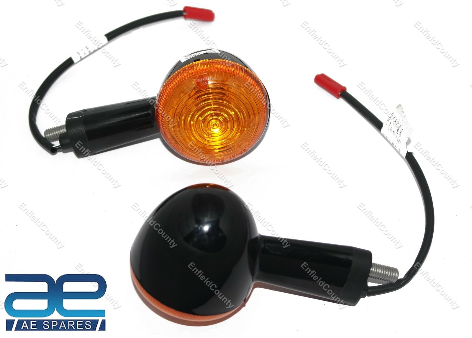 For Royal Enfield Meteor 350cc Trafficator Indicator Assembly With Bulb Pair 