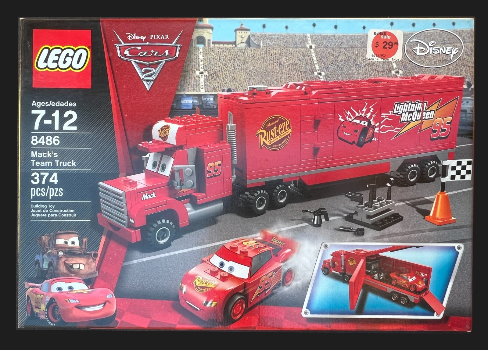 S 2 - Mack's Team Truck - New Factory Sealed - Retired 2011