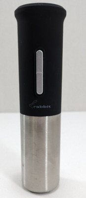Rabbit Rechargeable Electric Corkscrew w/ Charging Base/Accessory Holder