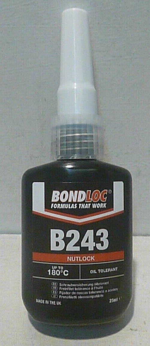 Bondloc B243 Nutlock Media Resistenza Threadlocker Anaerobico - Foto 12