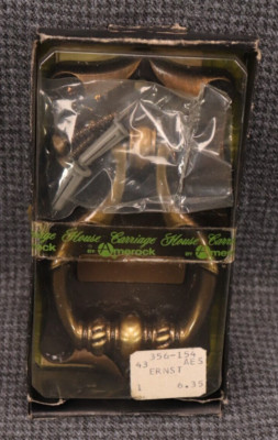B9 Vintage Doorknocker by Amerock Carriage House Collection C-9061-AE in Box