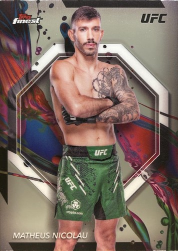 2024 Topps Finest UFC - Matheus Nicolau #99