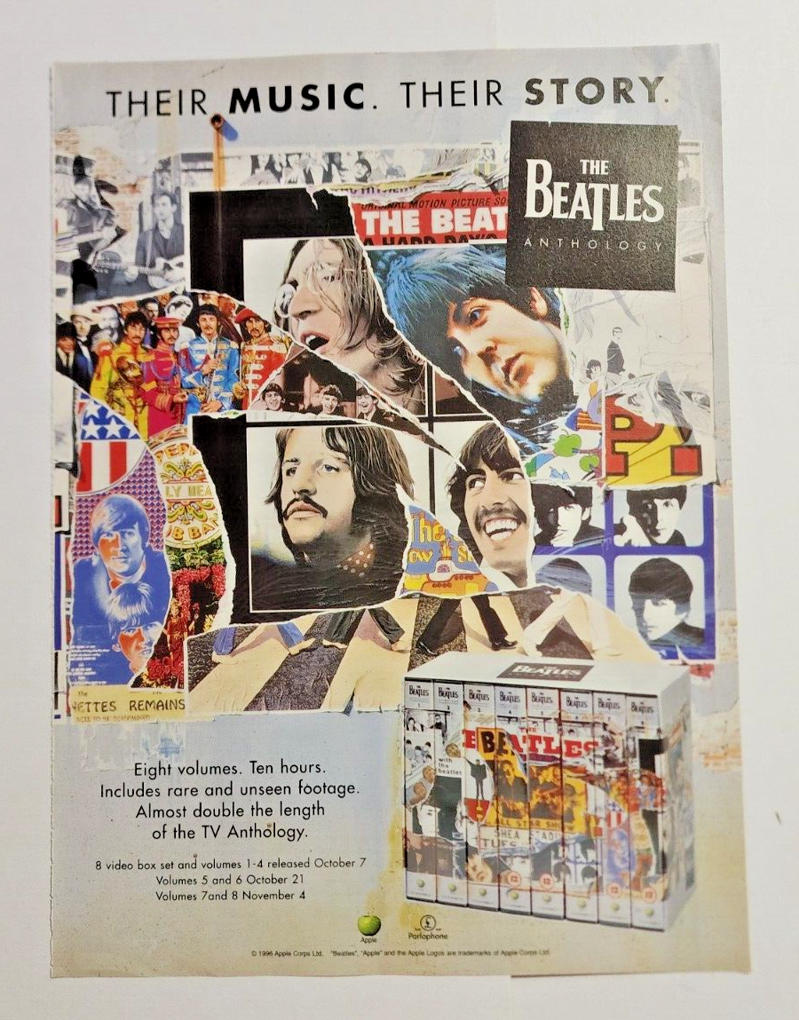 その他 The Beatles Anthology [VHS] The Beatles Anthology VHS Tape Box Set Includes 8 VHS Tapes