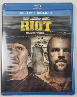 Riot Caged To Kill Unrated 2016 Bluray Matthew Reese Dolph Lundgren Action