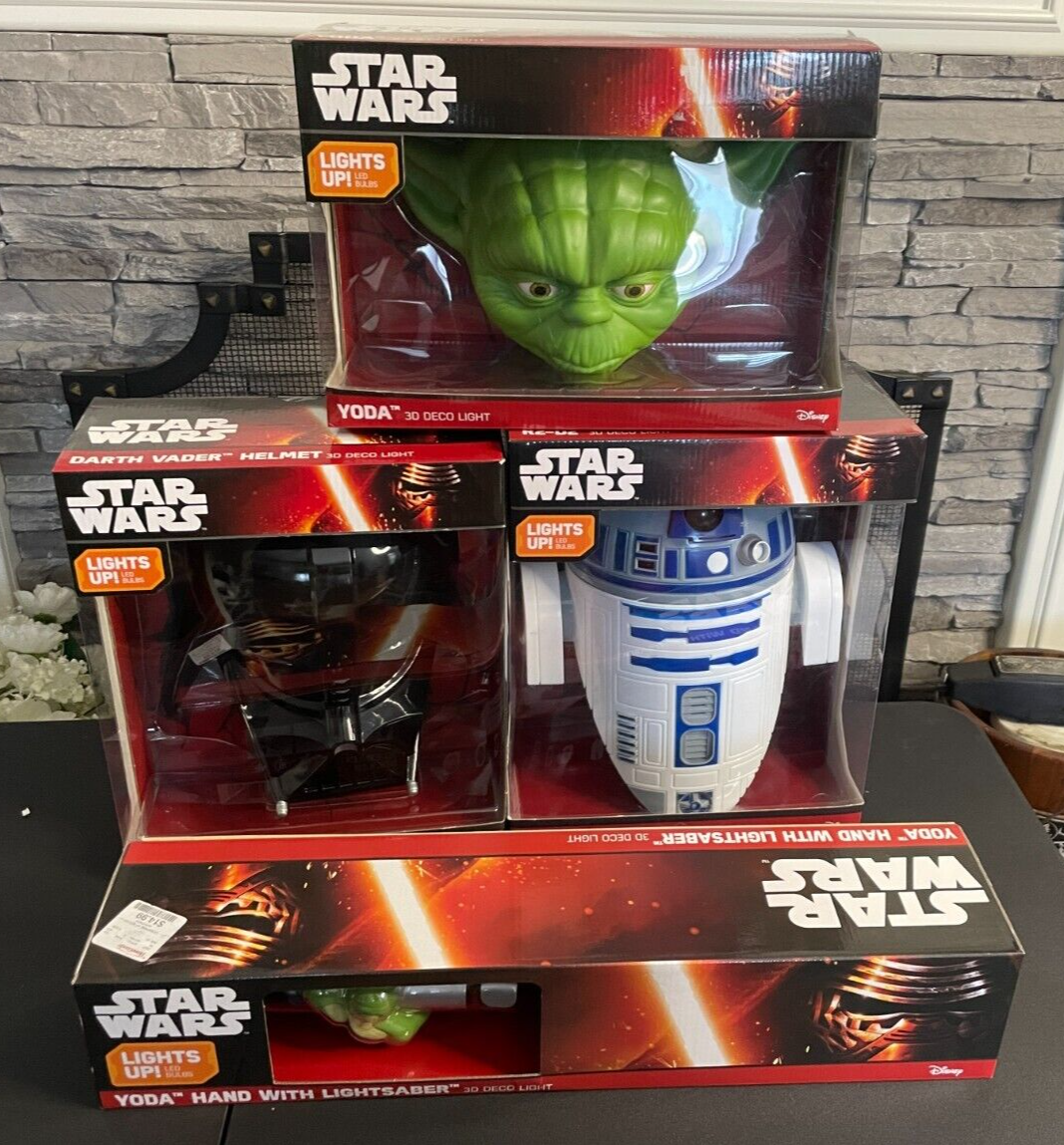 / Darth Vader 3d Deco Light Fx Collection