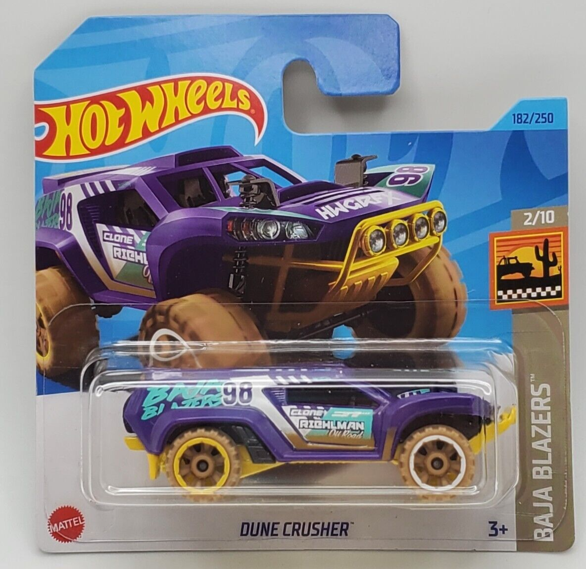 Short Card Purple Dune Crusher Baja Blazers 182
