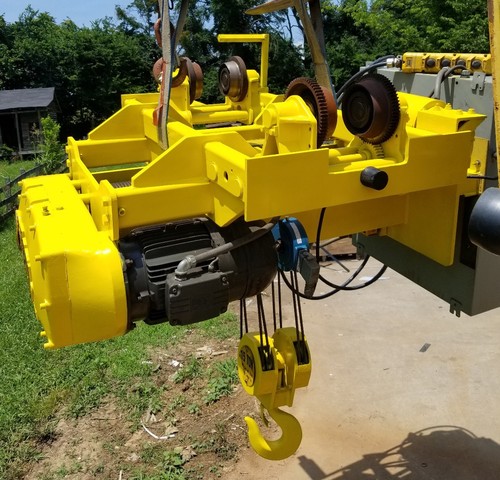 Detroit 15 ton Electric hoist with motorized trolley
