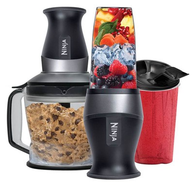 Nutri Ninja QB3004 2-in-1 Powerful 700W Blender Extraction Processor - Open Box