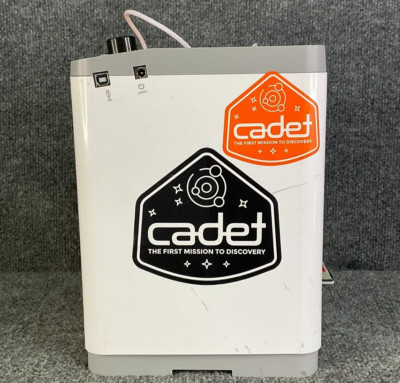 Monoprice MP Cadet WiFi Compact 3D Printer With Power Adaptor In White