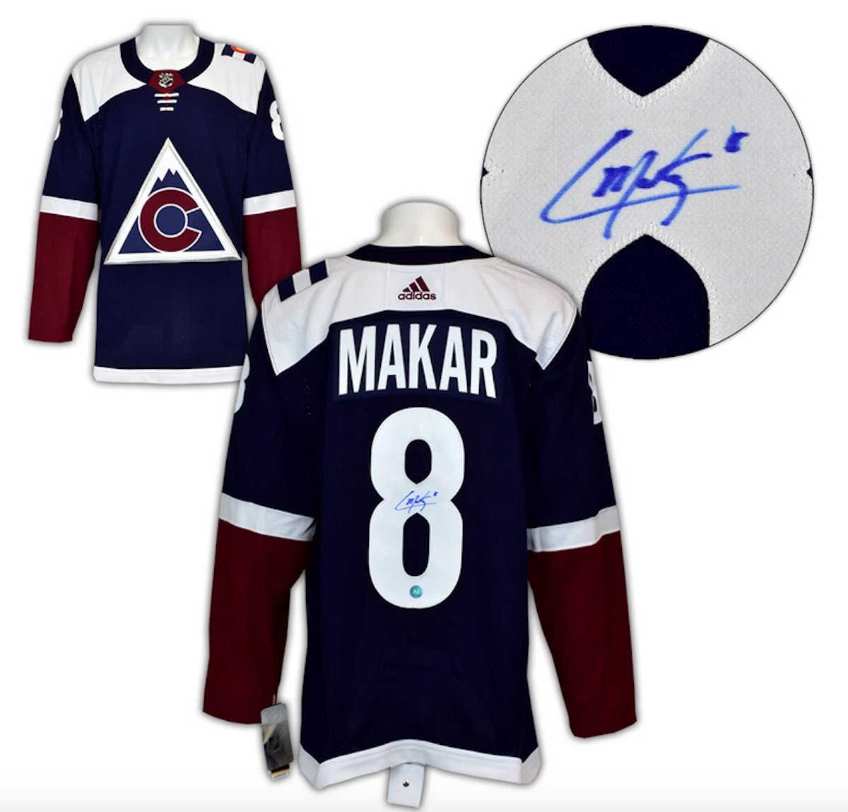 cale makar avalanche jersey