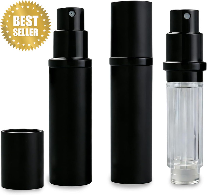 2-Pack 5Ml Perfume Atomizer Sprayer, Refillable Travel Perfume Bottle, Portable
