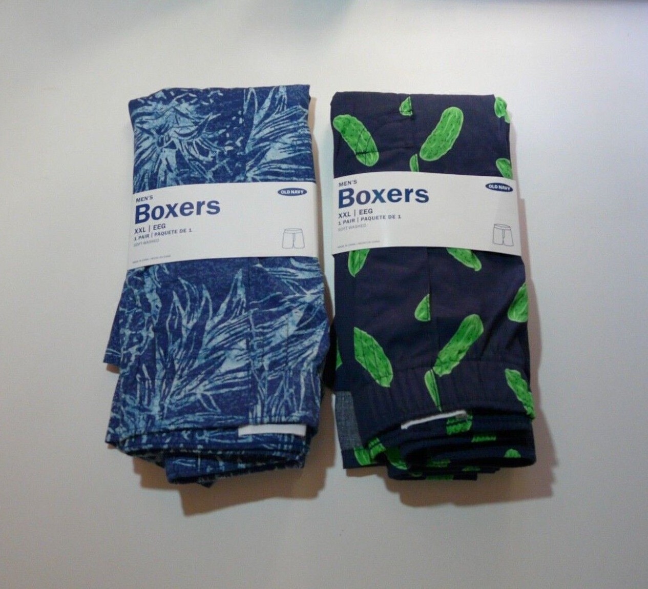 

ДВЕ МУЖСКИЕ БОКСЕРСКИЕ ШОРТЫ OLD ТЕМНО-СИНИЕ НИЖНЕЕ БЕЛЬЕ БОКСЕРЫ С АНАНАСОМ И СОЛЕНАМИ XXL 2XL, Blue;green;multicolor