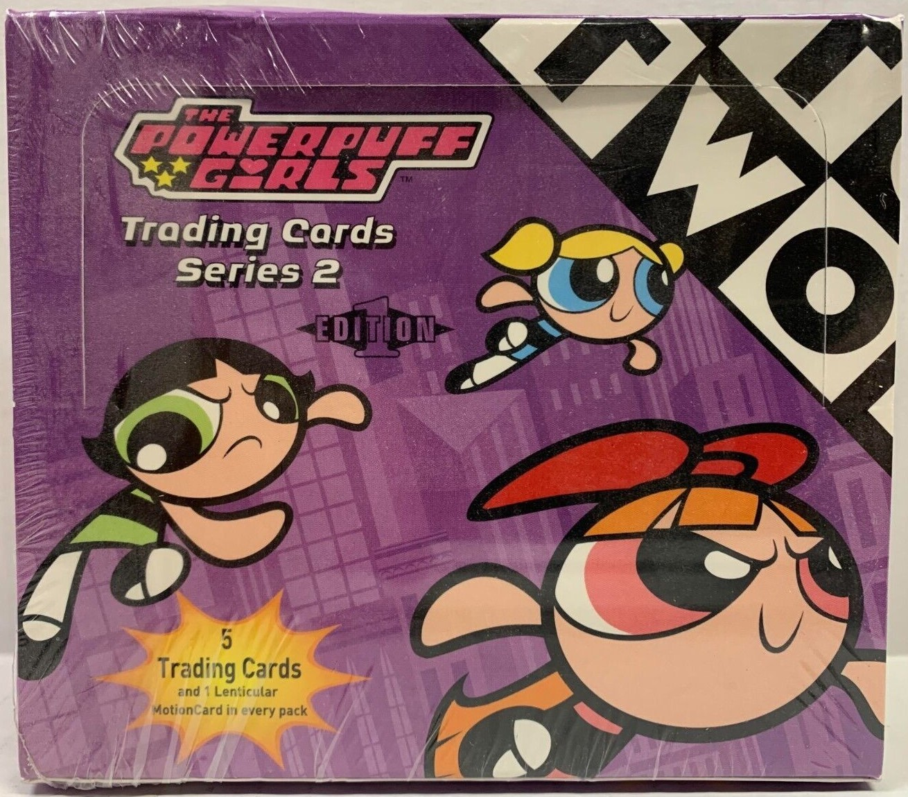 ARTBOX THE POWERPUFF GIRLS TRADING CARDS HOBBY BOX SERIES 2
