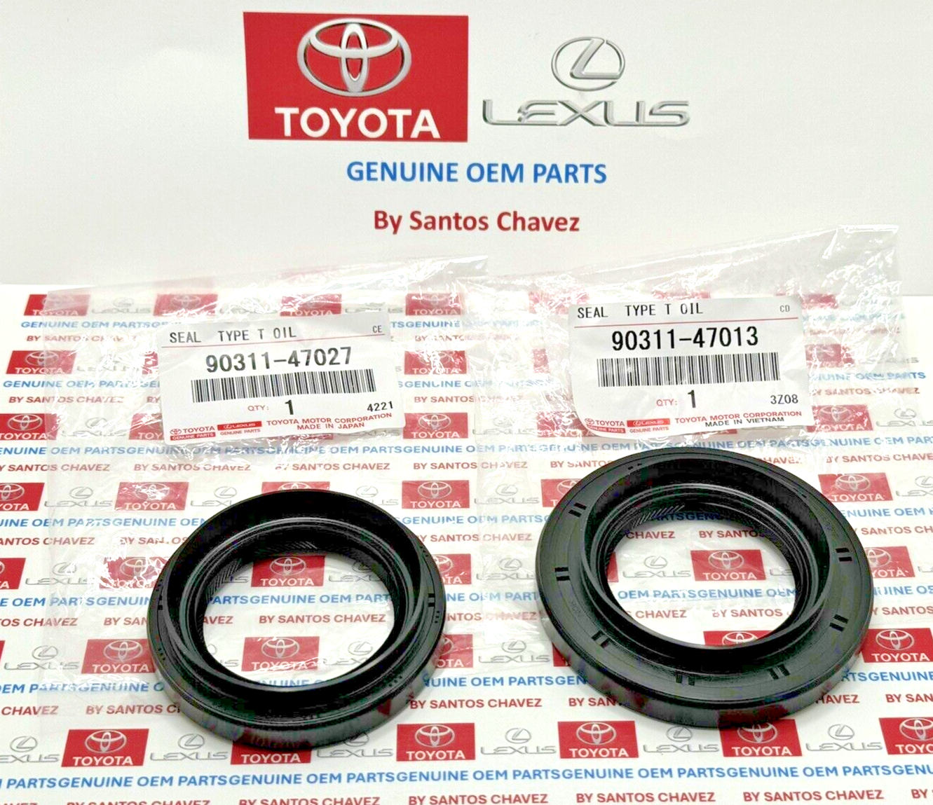 Axle Shaft Seal Front Left For 2008-2021 Toyota Tundra 4wd