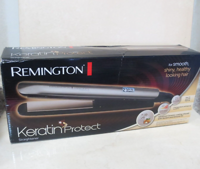 Keratin top protect straightener