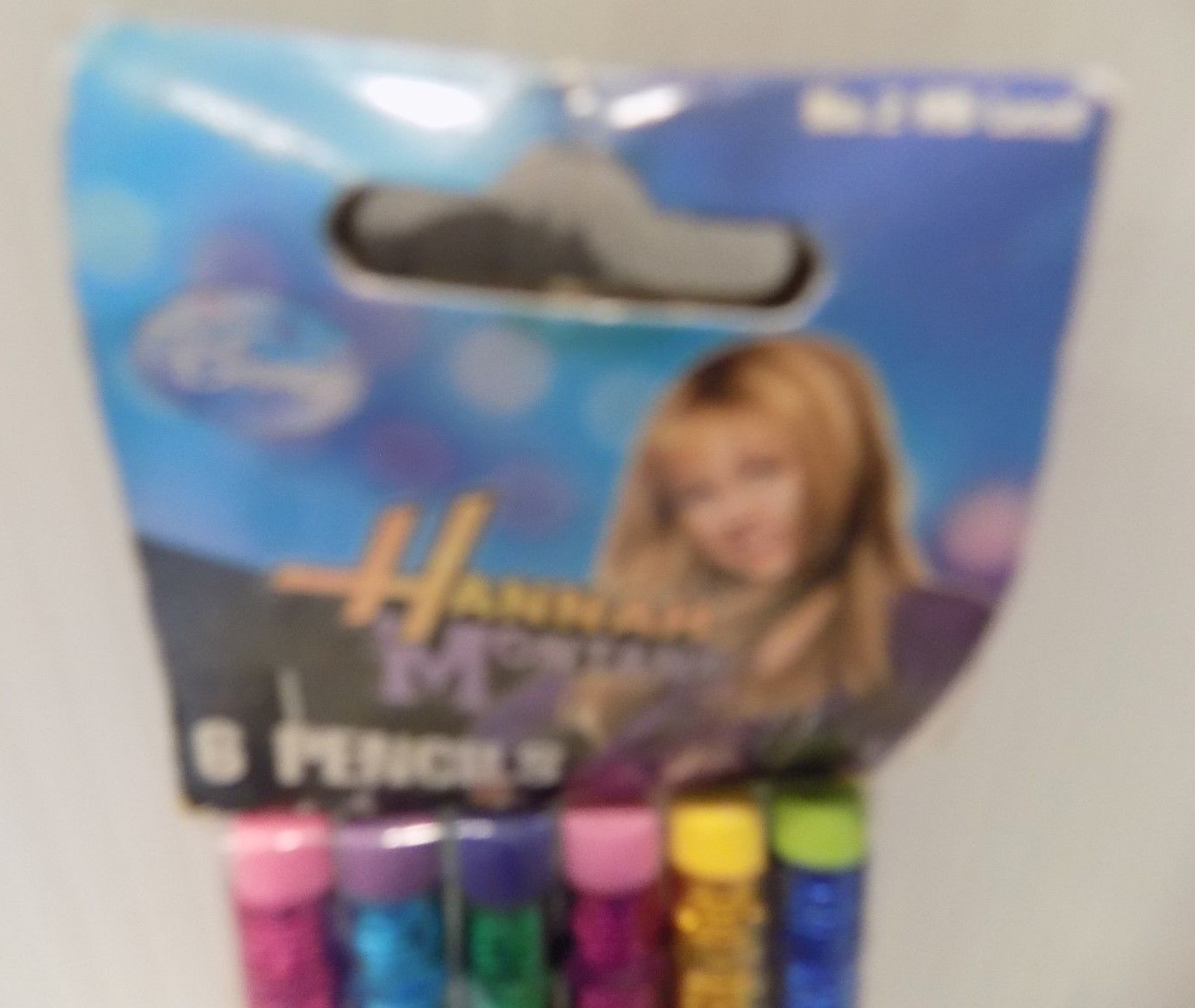 NEW Disney Hannah Montana Set Of 6 Pencils