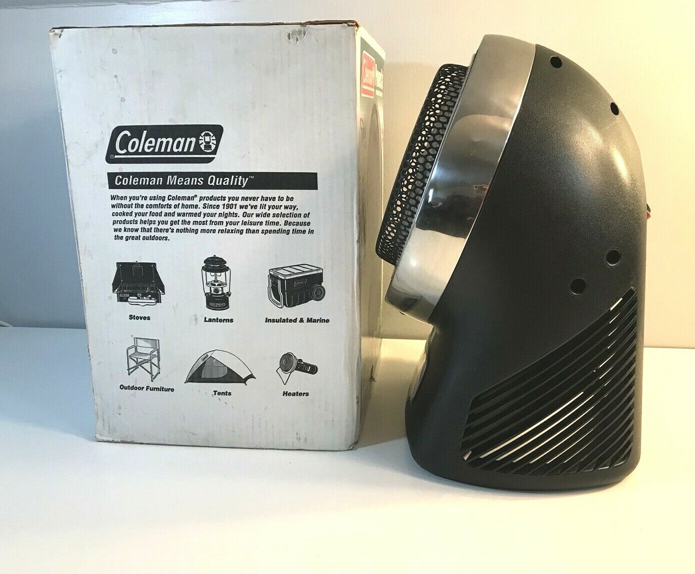 Coleman 5053-751 PowerCat 3000 BTU Portable Propane Space Heater