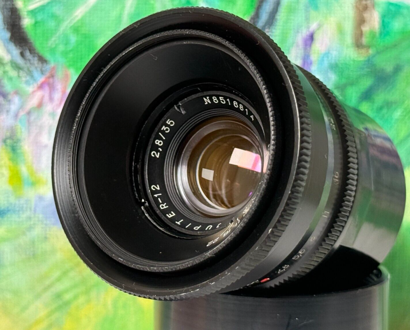 [再掲載]JUPITER-12 35mm F2.8 Lens JUPITER 12 35mm f2.8 Wide Angle Black without