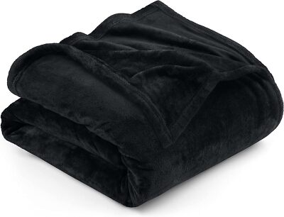 Utopia Bedding Fleece Blanket Full Size Ash Grey 300GSM Luxury Fuzzy Soft Anti-S