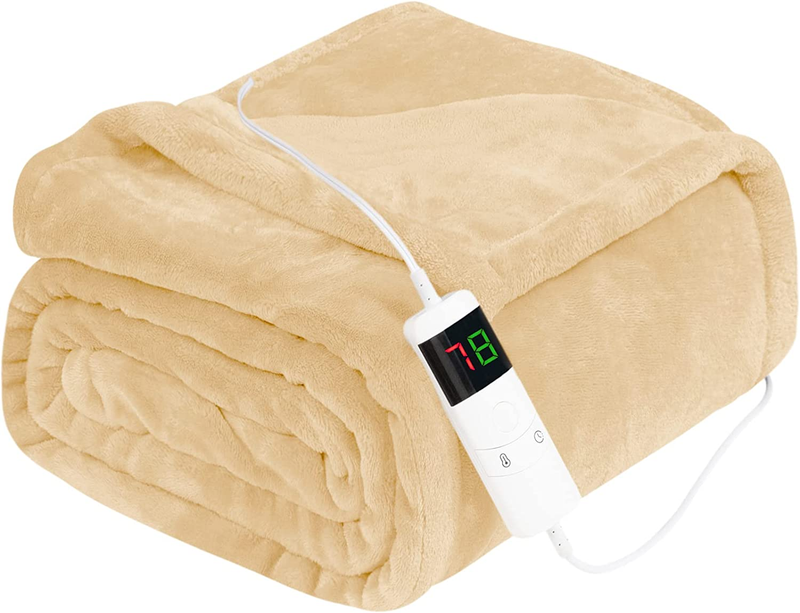Electric Blanket Heated Blanket Throw 50
