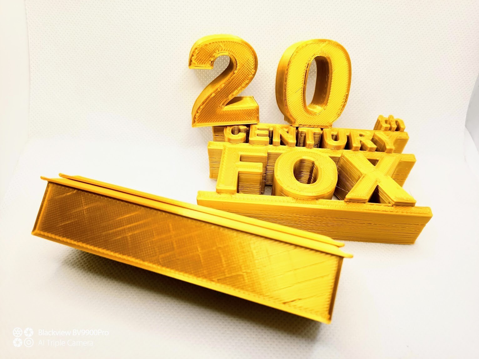Century Fox 20th style logo golden | eBay