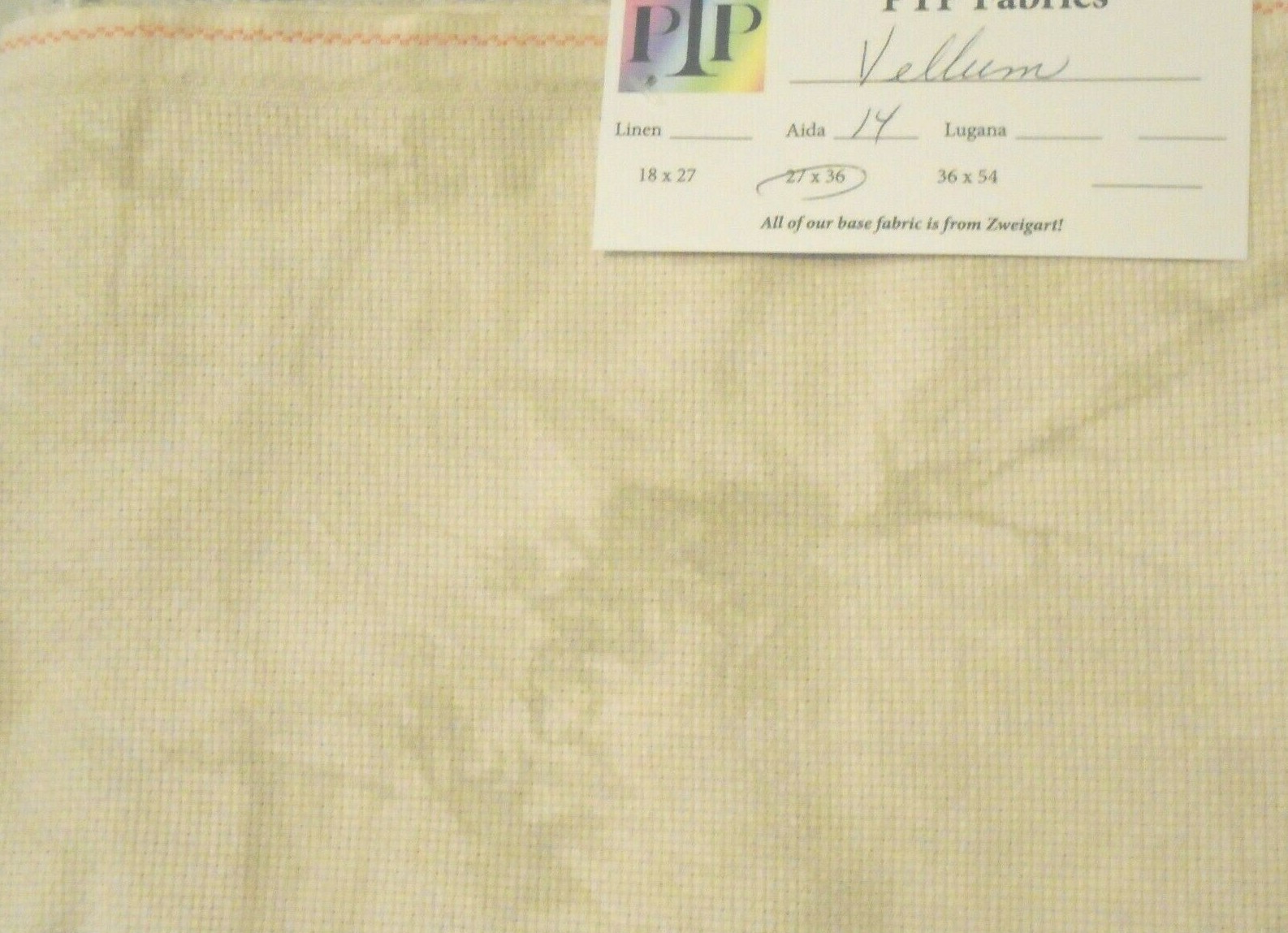 Lugana Picture This Plus Hand Dyed Fabric For Cross Stitch