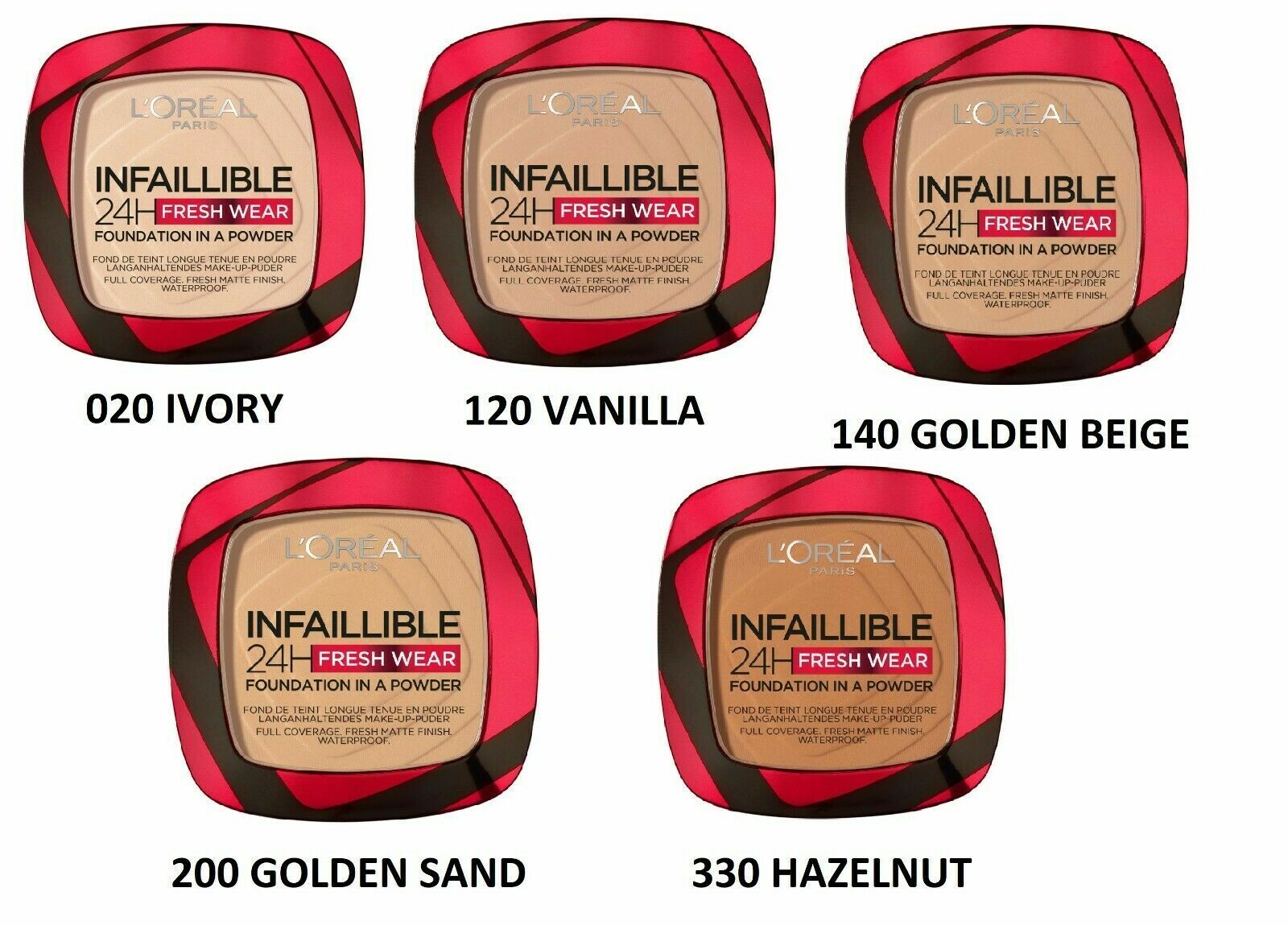Loreal Infallible 24H Fresh Wear Foundation In A Powder *** CHOOSE YOUR SHADE***