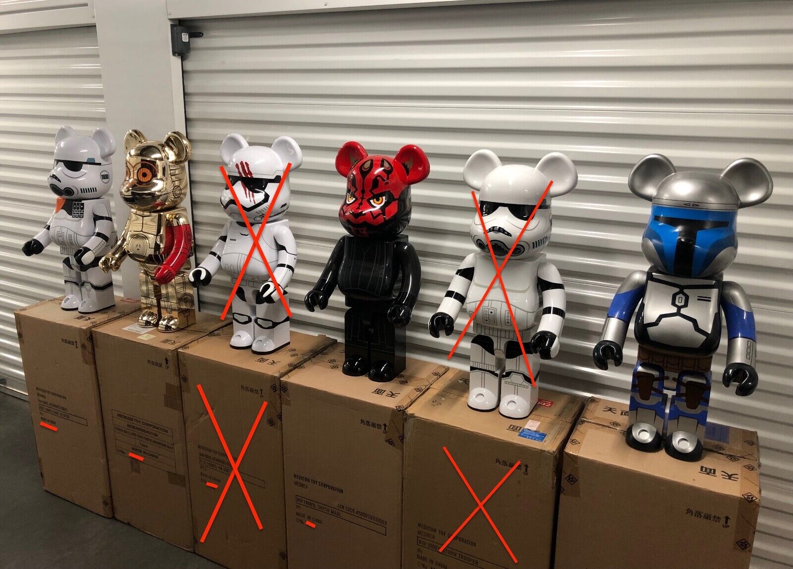 Star Wars Bundle (4-Piece Set) 1000% Be@rbrick Bearbrick | eBay Star Wars Bundle (4-Piece Set) 1000% Be@rbrick Bearbrick | eBay