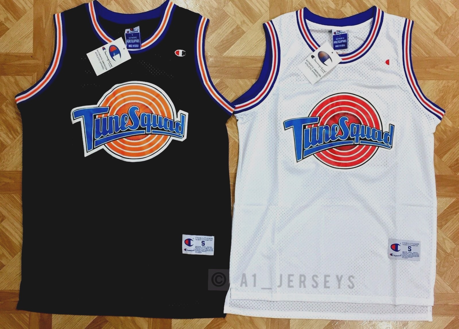 tune squad basketball jersey