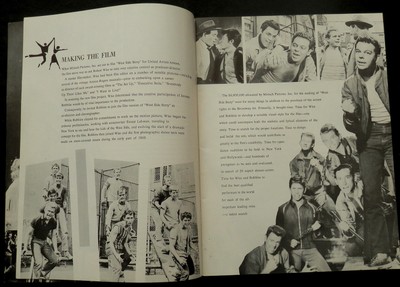 WEST SIDE STORY - Movie Program - NATALIE WOOD - RICHARD BEYMER - RITA MORENO ++